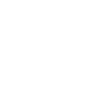 White telephone handset icon on a transparent background.